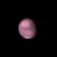 Der Mars am 07. August 2005 um 03h45 MESZ