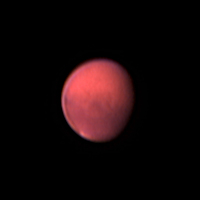 Mars am 31. August 2005 um 04h16 MESZ