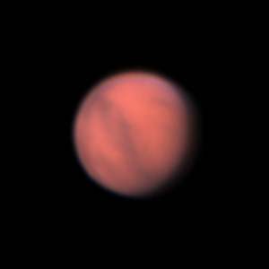 Mars am 25. September 2005 um 04h58 MESZ