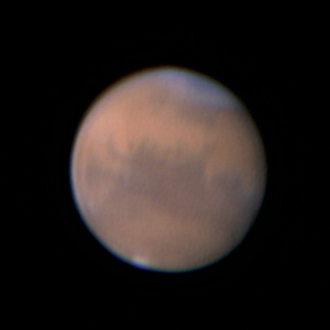 Mars am 10. Oktober 2005 um 01h34 MESZ
