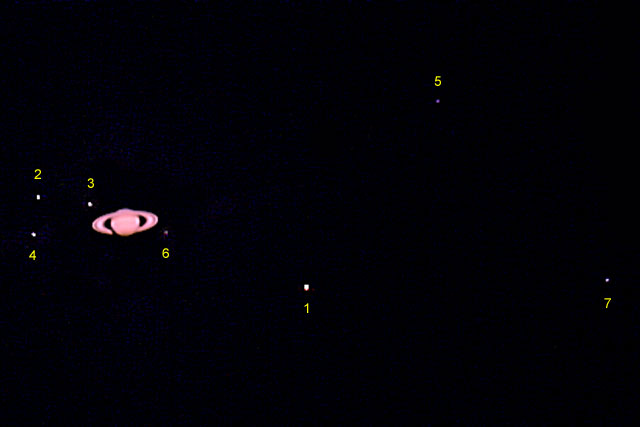Saturn am 11. Jänner 2006