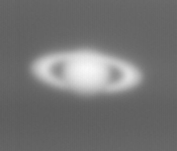 Saturn mit 6500mm, 18:26:55 - 18:27:42 UT
