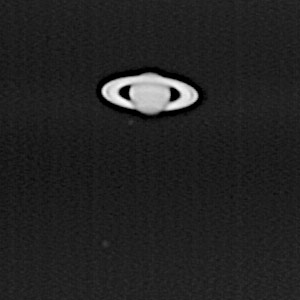 Saturn, BY Cancri und Titan mit 3000mm, 21:33:23 - 21:34:11 UT