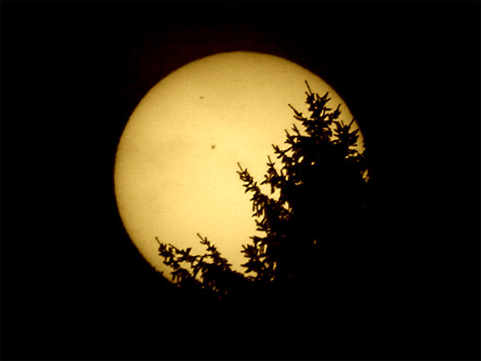 Sonne am 31. März 2006