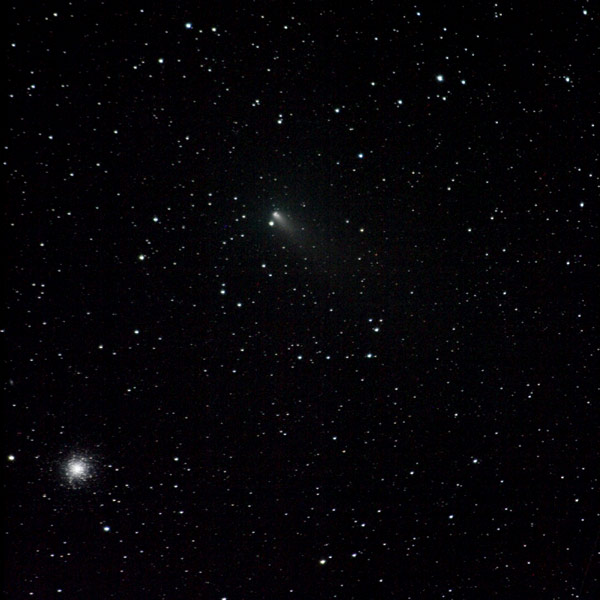 Komet SW3 Fragment-B und M13 am 04. Mai 2006