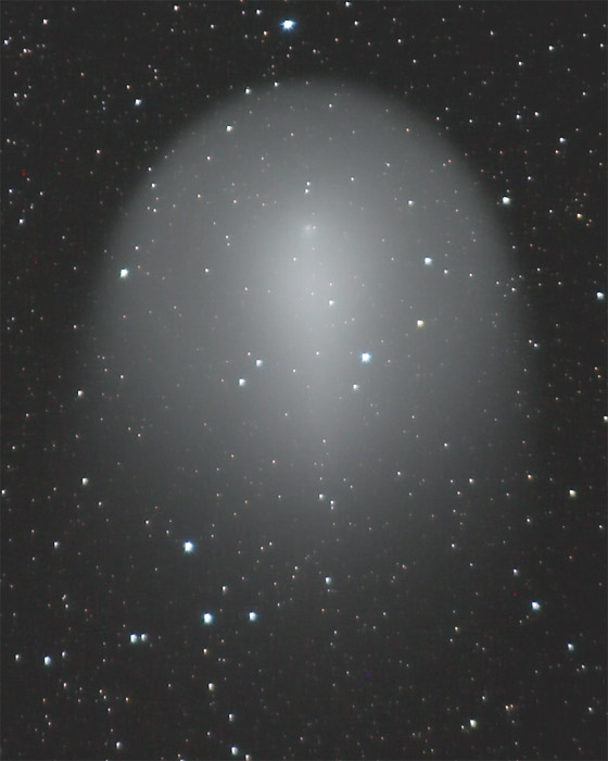 Comet 17P/Holmes on November 28, 2007