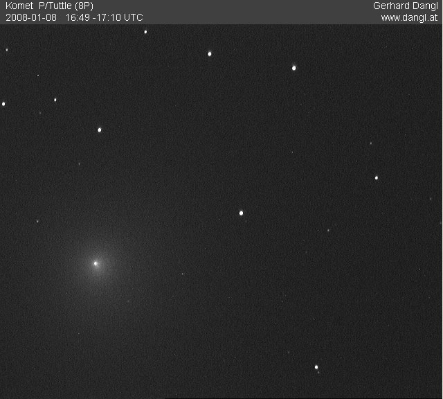 Komet P/Tuttle (8P) am 08. Jänner 2008