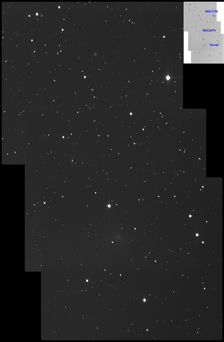 NGC 1159, NGC 2470 und Komet 17P_Holmes