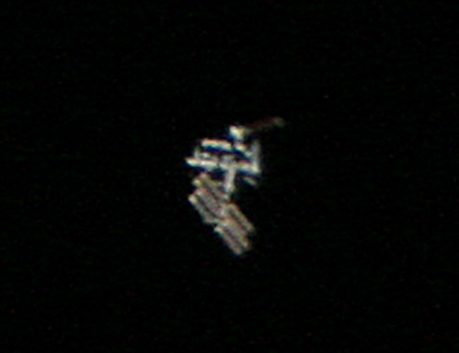 ISS und Shuttle Atlantis am 13. Februar 2008