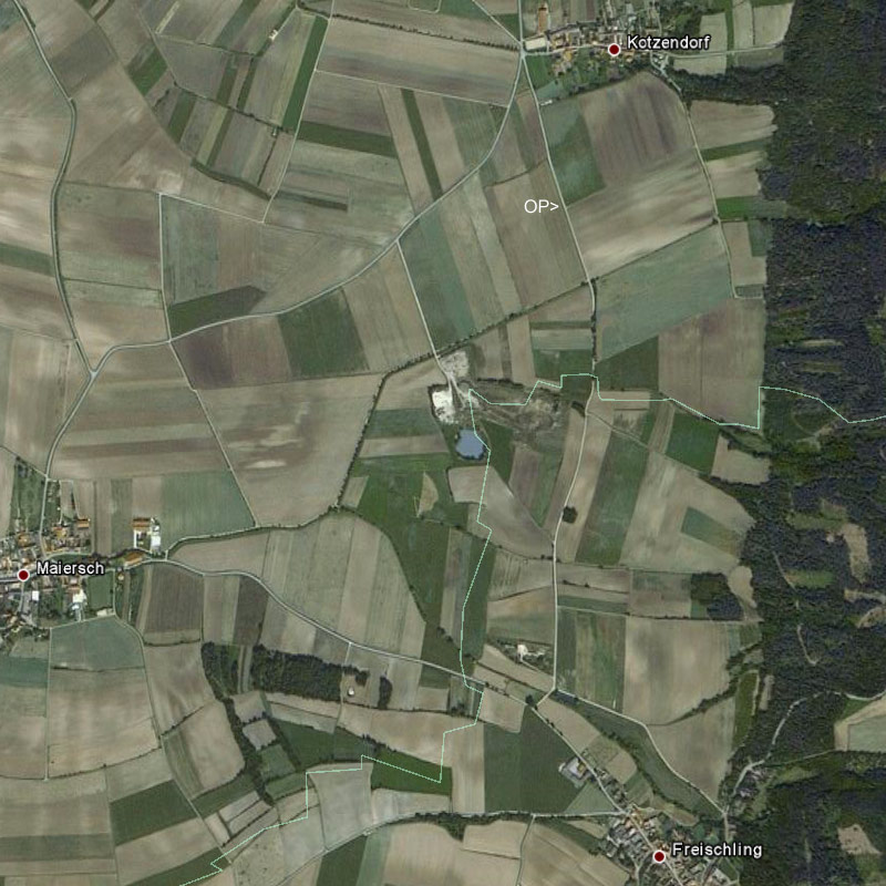 Beobachtungsplatz südlich von Kotzendorf