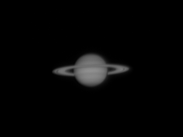 Saturn am 10. Februar 2008
