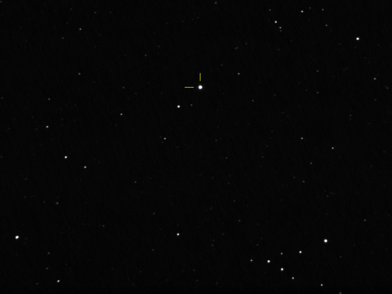 Barnard′s star on July 12