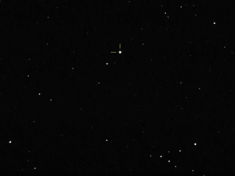 Barnard′s star on July 12
