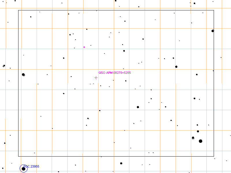 Quasar APM08279+5255 am 22. März 2009