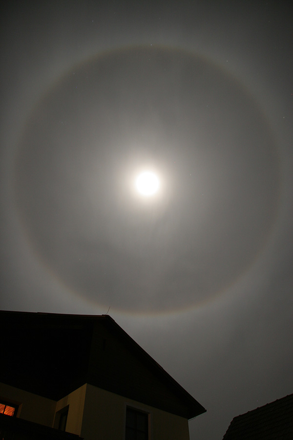 Moon with Halo