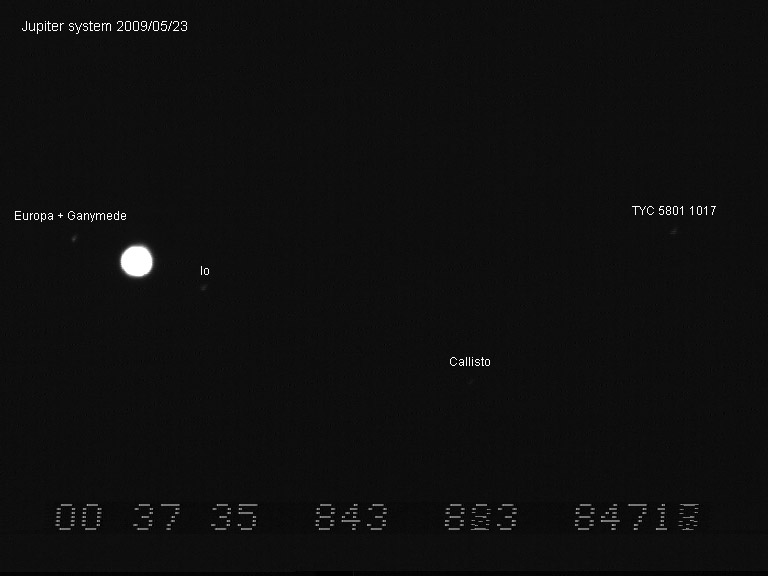 Video image Jupiter system