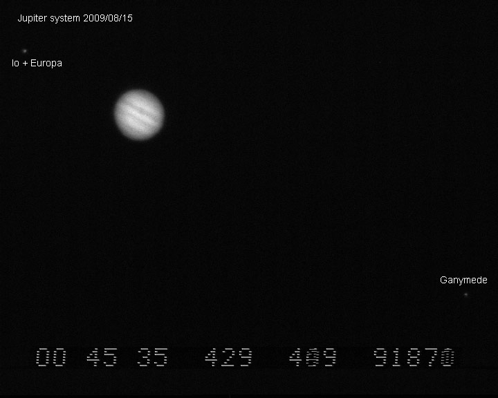 Video image Jupiter system