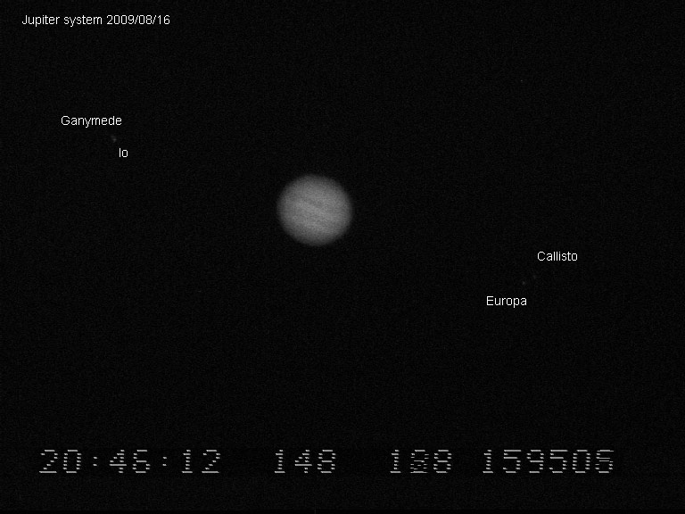 Video image Jupiter system