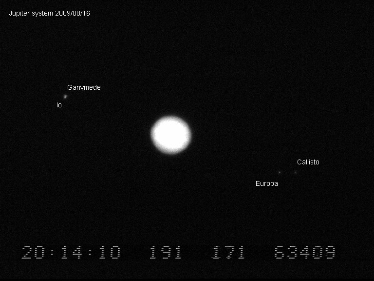 Video image Jupiter system