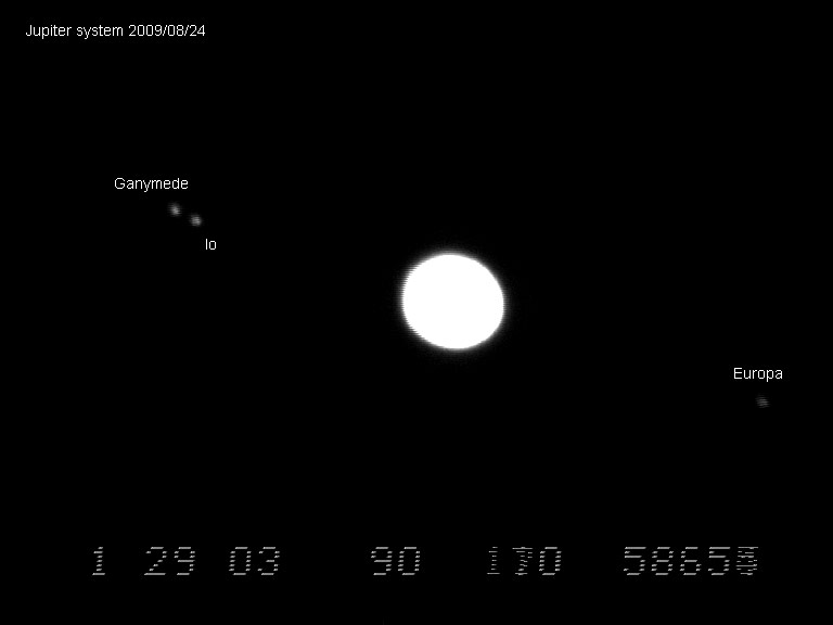 Video image Jupiter system