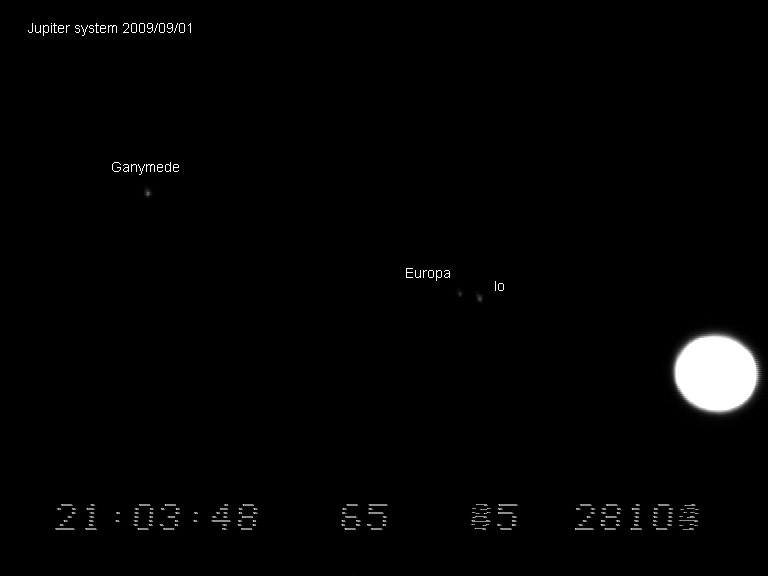 Video image Jupiter system