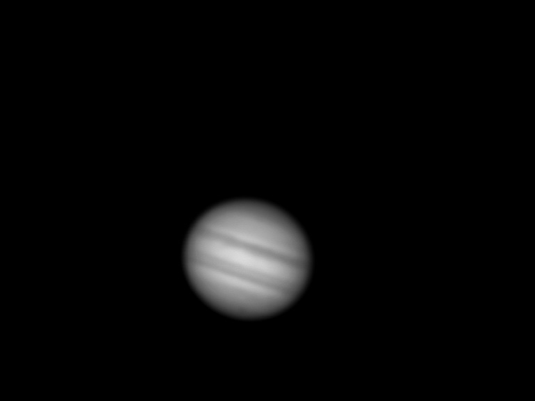 Jupiter mit Impactmarke am 22. Juli 2009