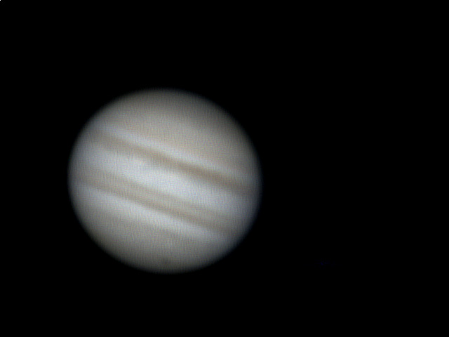 Jupiter mit Impactmarke am 23. Juli 2009