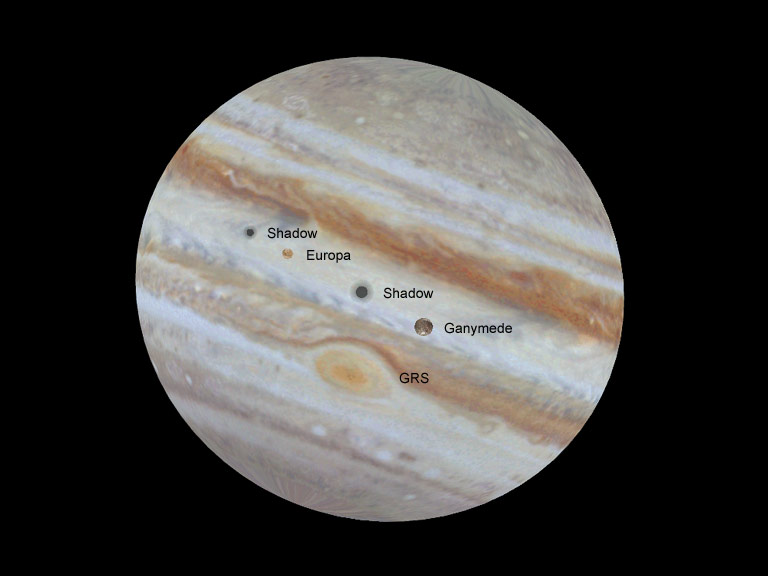 Jupiter am 20. August 2009