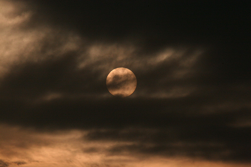 Sonnenuntergang, 02. Jänner 2009 um 15:27 MEZ