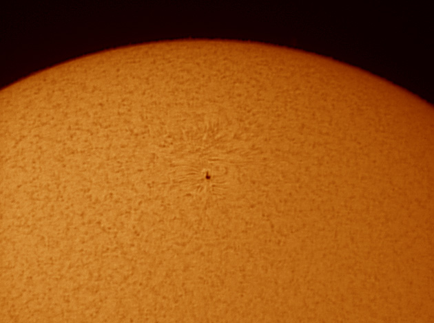AR11057 im H-alpha Licht