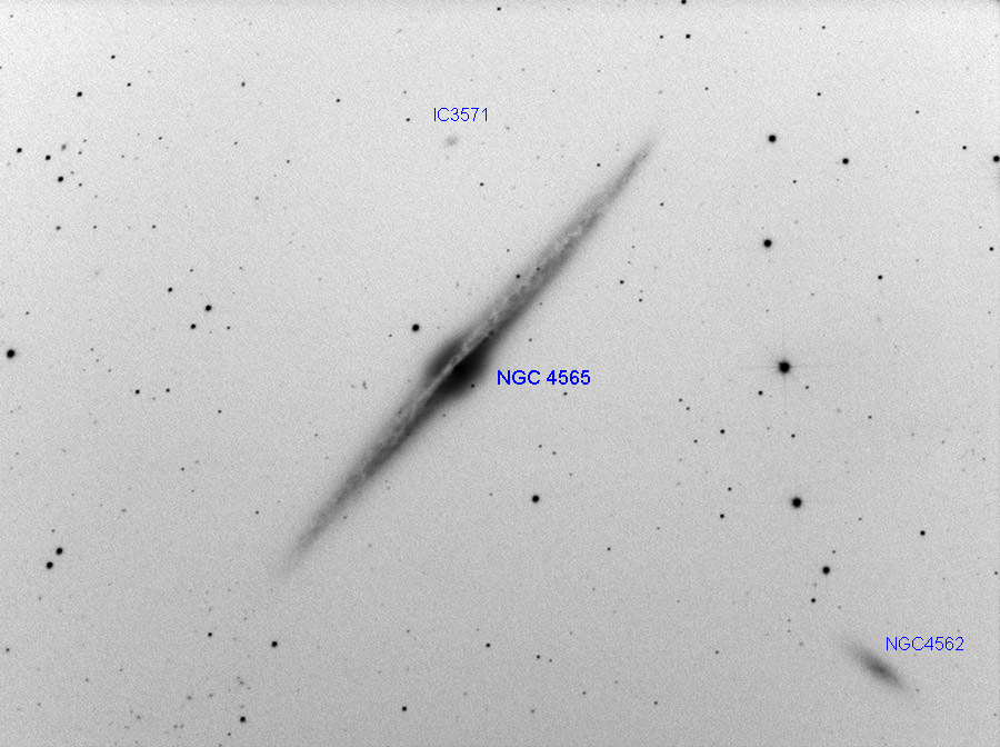 NGC4565, IC3571 und NGC4562