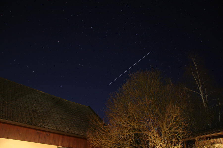 ISS und Space Shuttle Discovery