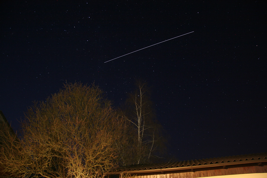 ISS und Space Shuttle Discovery