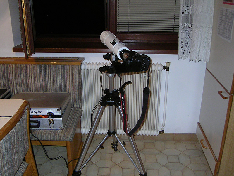 MOFI 15. Juni 2011, Beobachtung vom Wohnhaus in Nonndorf