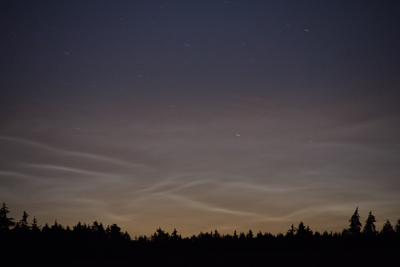 Noctilucent clouds