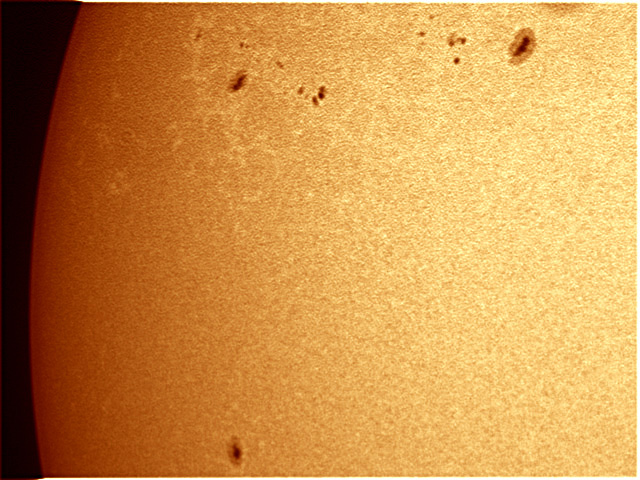 Sonne im IR-Licht
