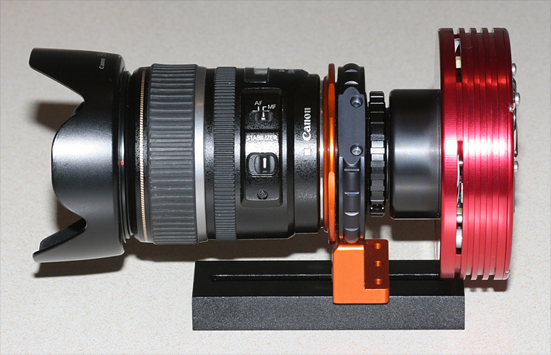Atik 314L+ am Canon EOS Objektiv 17-85mm