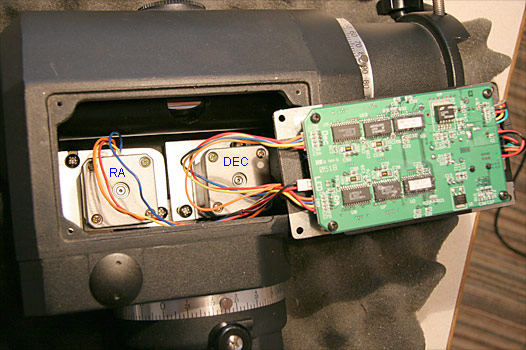 EQ6 Motoren und Elektronik