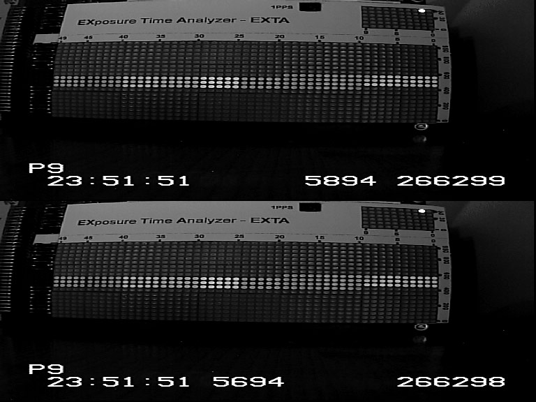 Both fields of MINTRON 12V1C-EX CCIR in mode X8