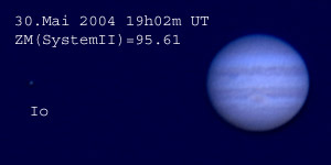 Jupiter am 30. Mai 2004