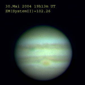 Jupiter am 30. Mai 2004