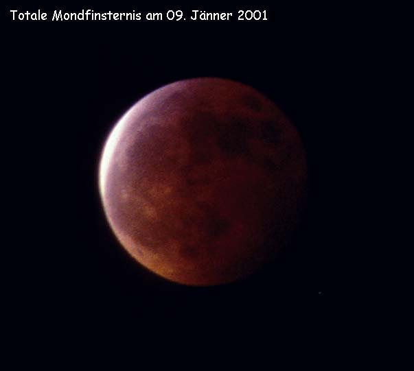 Totale Mondfinsternis 2001