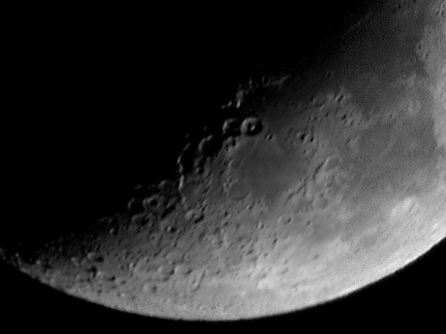 Mond am 08. Jänner 2003