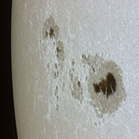 Sonnenfleckengruppe 10652